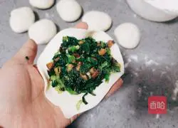 Illustration of how to make mushroom and vegetable buns 17