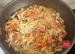 Illustration of how to make tomato pasta 8