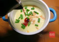 Steamed Illustration of how to make water eggs 10