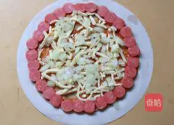 Illustration of how to make hand-breaded egg pizza 5