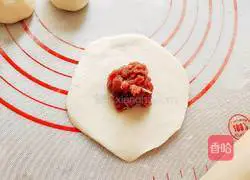 Illustration of how to make beef brisket and wheat ear-shaped buns 14