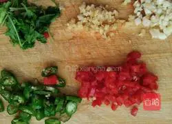 Illustration of how to make cold enoki mushrooms 3