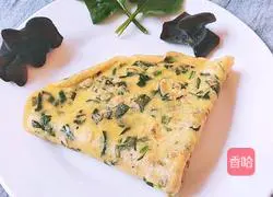 Spinach egg pancake recipe 8