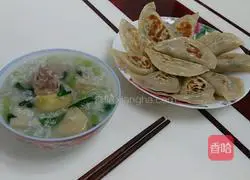 White radish and pork roast dumplings recipe 9
