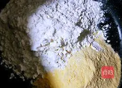 Illustration of how to make milky cornmeal pancakes (coarse grains) 1