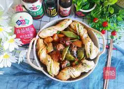 Illustration of how to make braised bean rolls 17