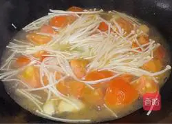 Enoki mushroom tomato soup recipe 8