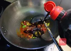 Illustration of how to make sheep blood in pink soup 5