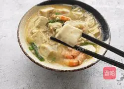 Enoki mushroom tofu soup recipe 9