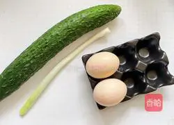 Cucumber and egg soup recipe 1