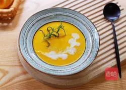 French pumpkin soup Illustration of how to do it 14