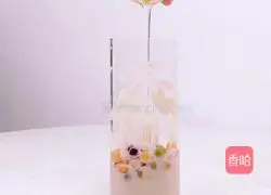 Family version of the same drink as Heytea - Taro mud Bobo ice recipe 5