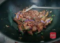 Illustration of how to cook eggplant with minced meat 11