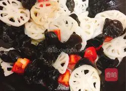 Illustration of how to make fungus and lotus root 6