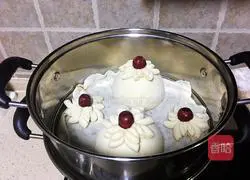 Illustration of making large steamed buns 11