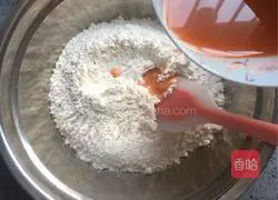 Illustration of how to make colorful hand-made noodles 5
