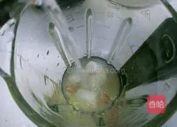 Illustration of how to make millet, yam and rice paste 5