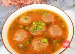 Tomato Beef Ball Soup Recipe Illustration 10