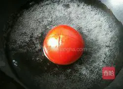 Illustration of how to make tomato and egg noodles 3