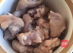 Snow Bean Hoof Illustration of how to make flowers 5