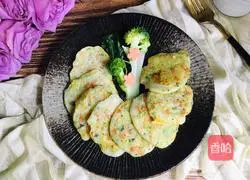 Broccoli pancakes Practice illustration 8