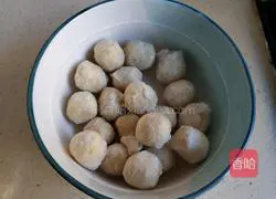 Spinach Meat Vermicelli Soup Recipe Illustration 3