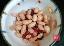 Red bean and peanut rice paste recipe 2