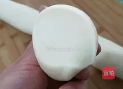 Condensed milk Illustration of how to make yam steamed buns 9