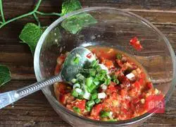 Illustration of how to make cold beans 5