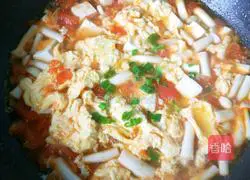 Illustration of how to make light tomato sauce, mushroom and tofu soup in summer 18