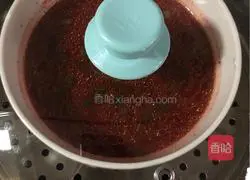 Illustration of how to make steamed pig blood soup 8