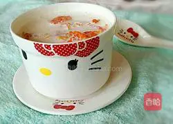 Illustration 6 of how to make papaya stewed in milk