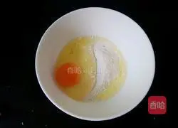 Illustration of how to make mint egg pancake 3