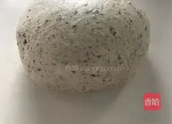 Illustration of how to make black sesame bread 2
