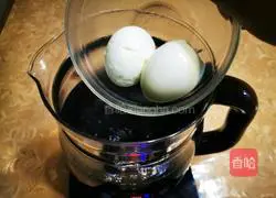 Red bean, black rice and egg sweet soup recipe 7