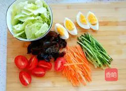 Illustration of how to make vinegar salad 3