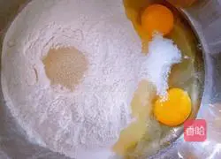 Ham pizza (oven version) recipe 1