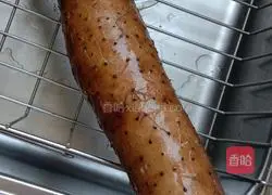 Illustration of how to make oatmeal and yam pancakes 1