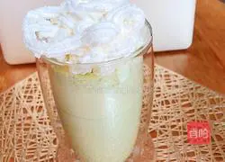 Illustration of how to make fragrant matcha latte 9