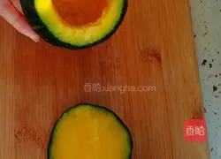 Pumpkin baked eggs Practice illustration 2