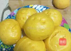 Milk Pumpkin Steamed Buns Recipe Illustration 7