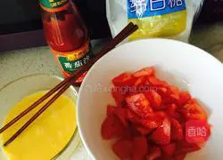Illustration of how to make tomato and egg noodles 6