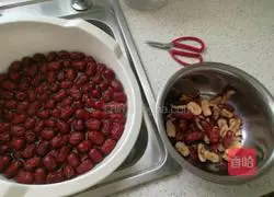 Illustration of how to make purple rice flour bean paste buns 3