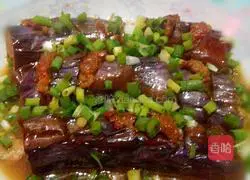 Illustration of how to make stuffed eggplant 8