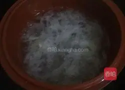 Illustration of how to make rock sugar bird's nest 3