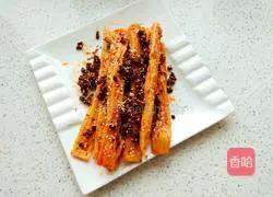 Illustration of making homemade spicy strips 6