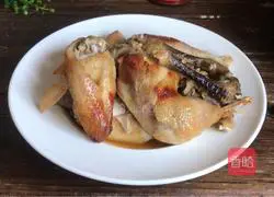 Illustration of how to make special salt-baked chicken 18