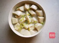 Illustration of how to cook steamed buns in noodle soup 11