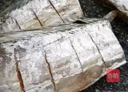 Illustration of how to make sweet and sour hairtail 2