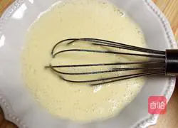 Illustration of how to make sea rice, seaweed, soy milk and steamed eggs 8